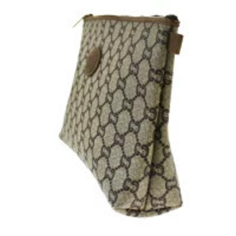 Gucci Pouch Clutch Brown Clutch Plus Leather Bag Brown